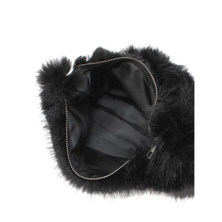 GDラインストーンバックルECO FUR BAG[品番：MKSW0067204]｜GYDA