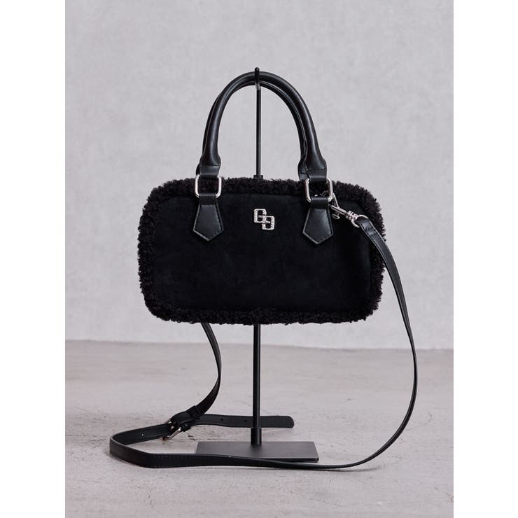 Rectangle Fake Mouton BAG[品番：MKSW0067599]｜GYDA（ジェイダ）の