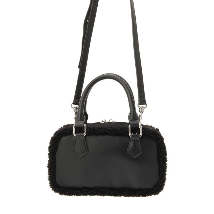 Rectangle Fake Mouton BAG[品番：MKSW0067599]｜GYDA（ジェイダ）の
