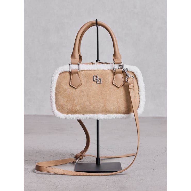 Rectangle Fake Mouton BAG[品番：MKSW0067599]｜GYDA（ジェイダ）の
