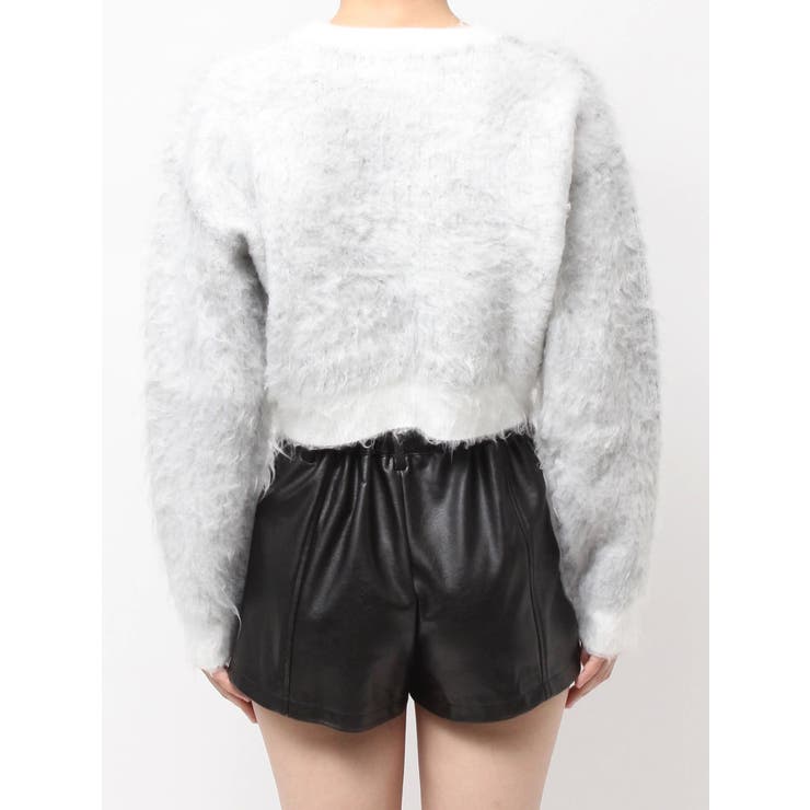 BRATTY MOHAIR LIKEショートニットトップス | GYDA | 詳細画像20 