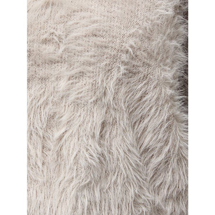 シャギーショートLOOSEニットトップス | GYDA | 詳細画像34 