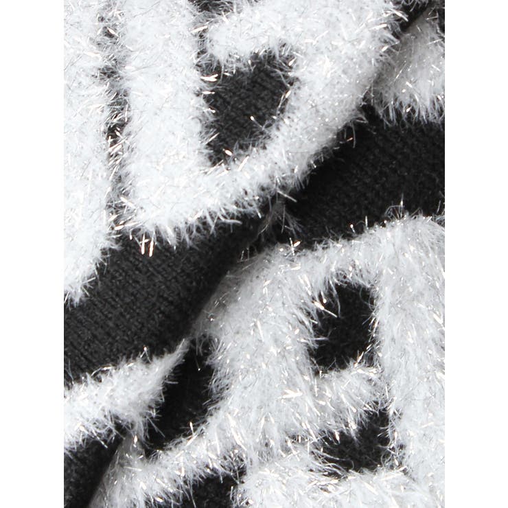 GGチェーンロゴラメニットトップス[品番：MKSW0067189]｜GYDA