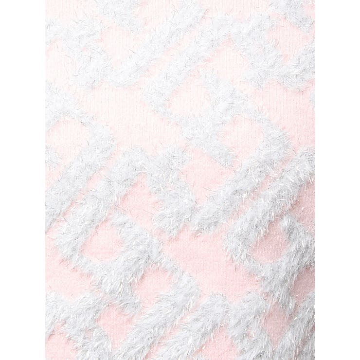 GGチェーンロゴラメニットトップス | GYDA | 詳細画像24 