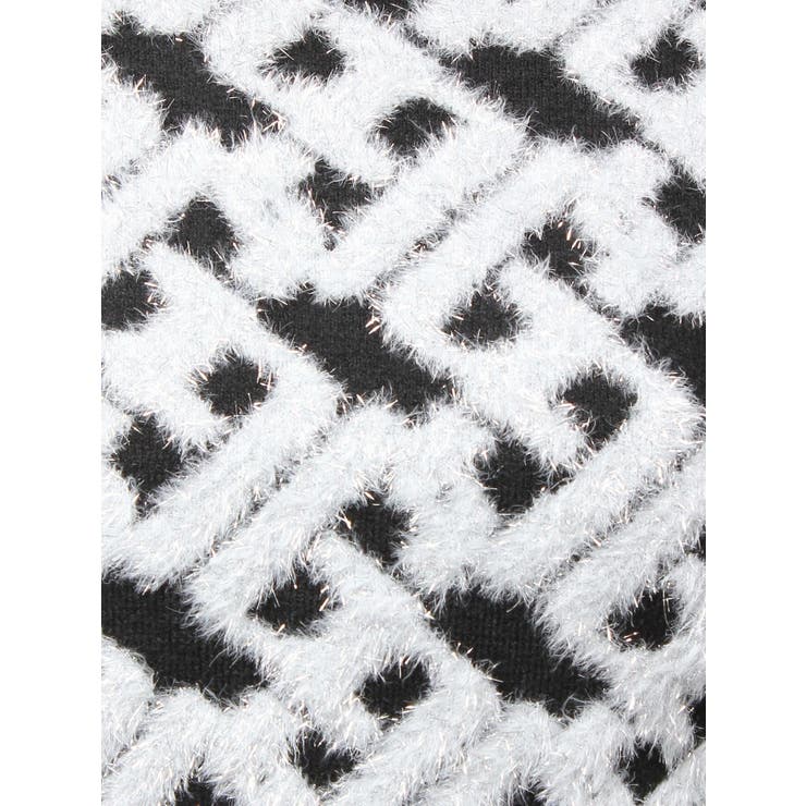 GGチェーンロゴラメニットトップス | GYDA | 詳細画像25 