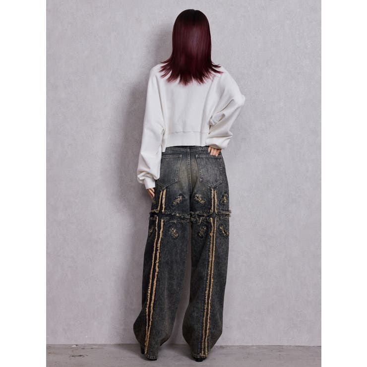 FLUKE インターシャラメニット 2WAYトップス | GYDA | 詳細画像11 