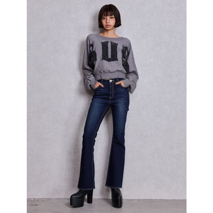 FLUKE インターシャラメニット 2WAYトップス | GYDA | 詳細画像15 