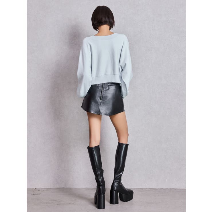 FLUKE インターシャラメニット 2WAYトップス | GYDA | 詳細画像21 