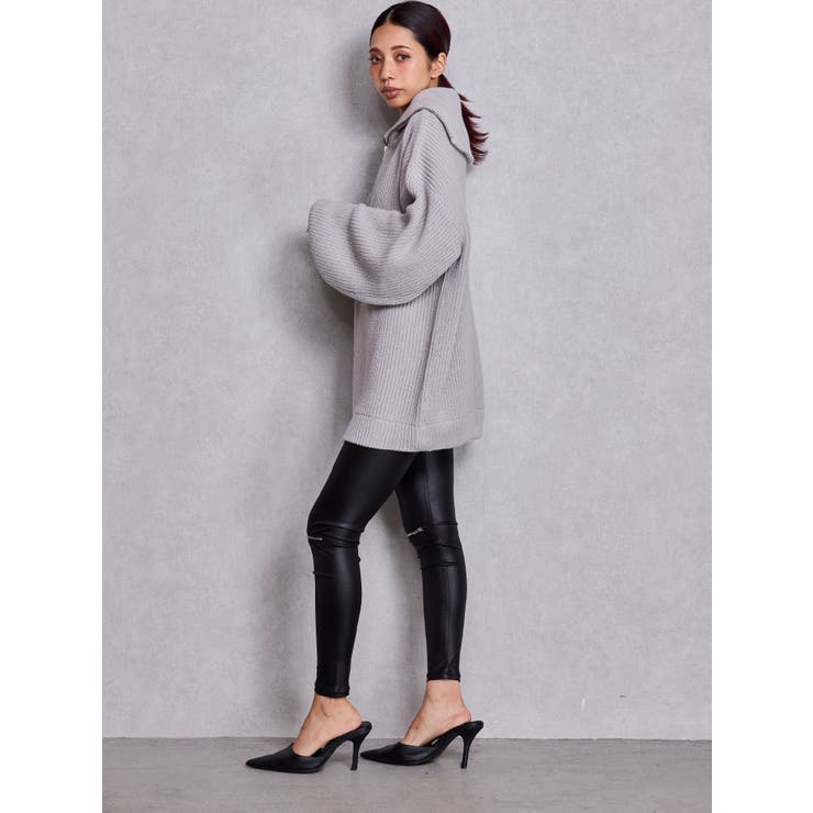 【SHOPLIST限定】GGハーフZIPニットトップス | GYDA | 詳細画像16 