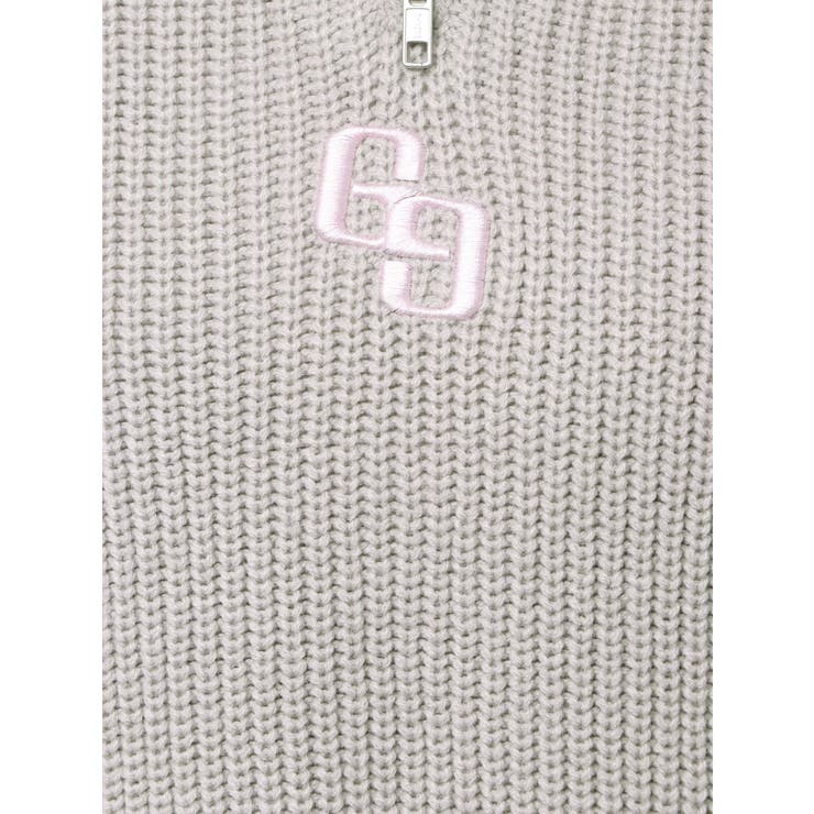 【SHOPLIST限定】GGハーフZIPニットトップス | GYDA | 詳細画像29 