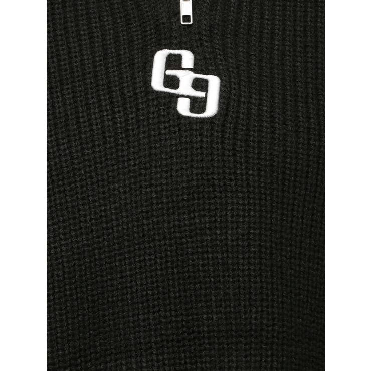 【SHOPLIST限定】GGハーフZIPニットトップス | GYDA | 詳細画像30 