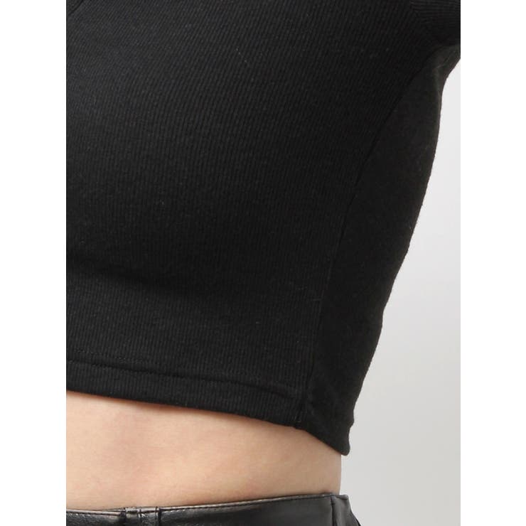 フロントレースアップショートトップス | GYDA | 詳細画像24 