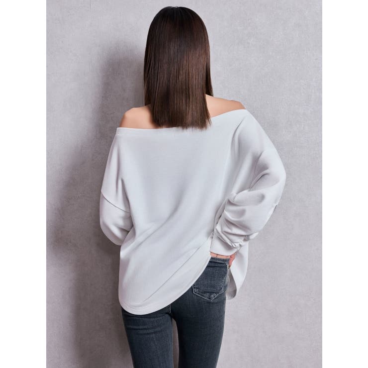 E8756-29◾️ディースクエアード カットオフショルダースウェット