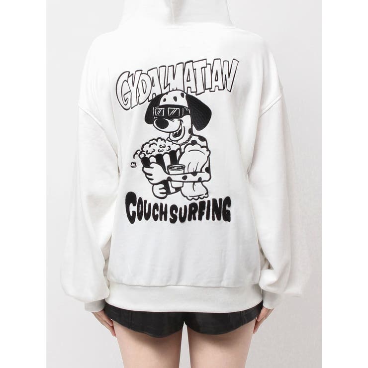 COUCH SURFING GYDALMATIANスウェットパーカー | GYDA | 詳細画像31 