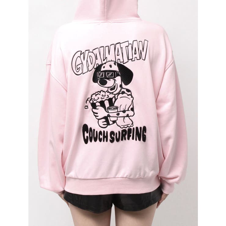 COUCH SURFING GYDALMATIANスウェットパーカー | GYDA | 詳細画像32 
