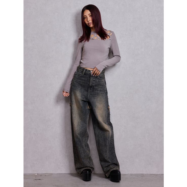 latticeカット bijouトップス | GYDA | 詳細画像10 