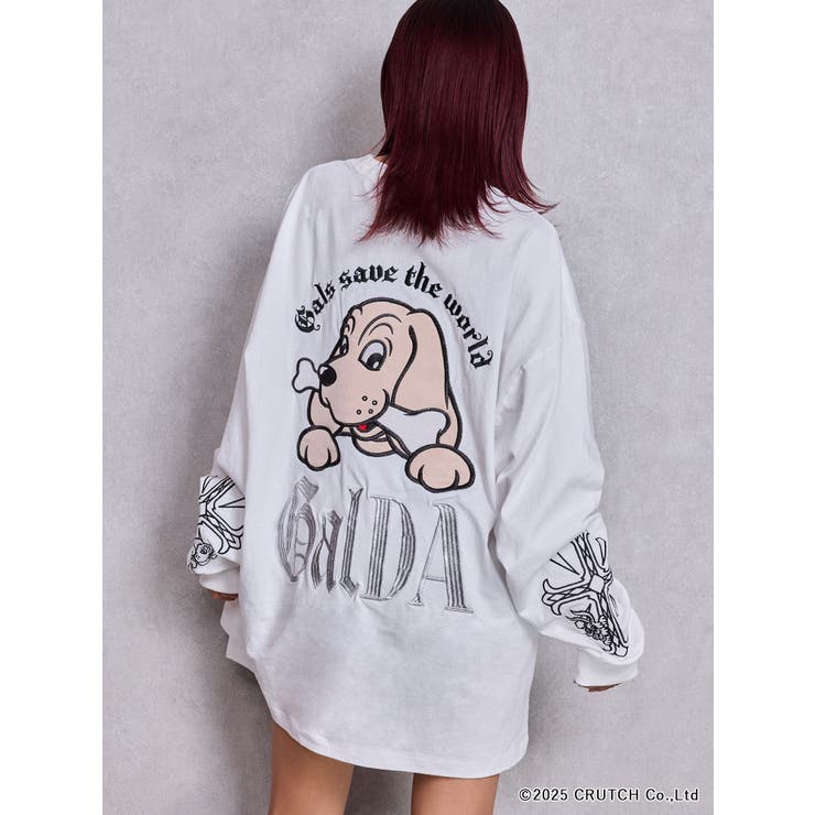 GYDA×GALFY original cross long Tシャツ | GYDA | 詳細画像2 