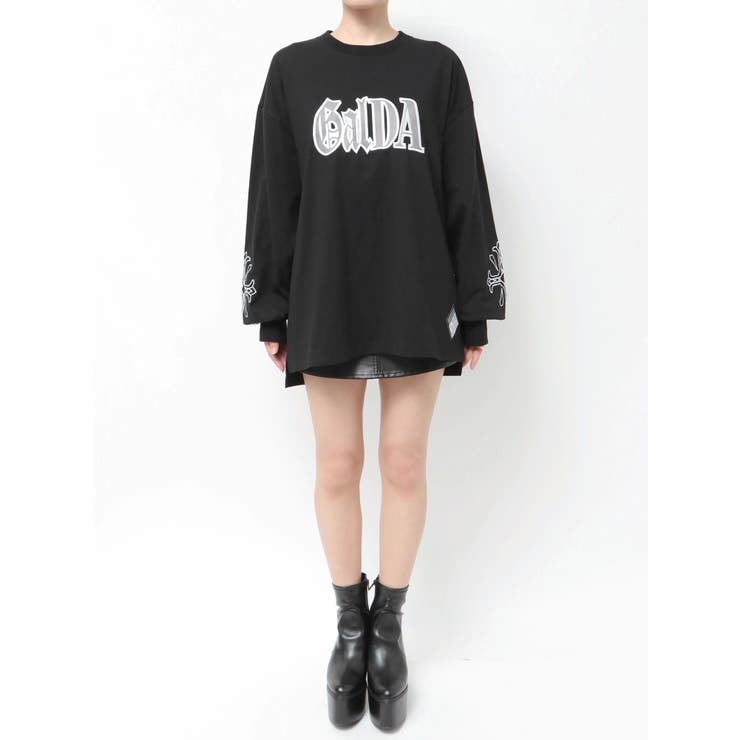 GYDA×GALFY original cross long Tシャツ | GYDA | 詳細画像24 
