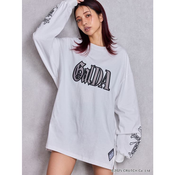 GYDA×GALFY original cross long Tシャツ | GYDA | 詳細画像3 