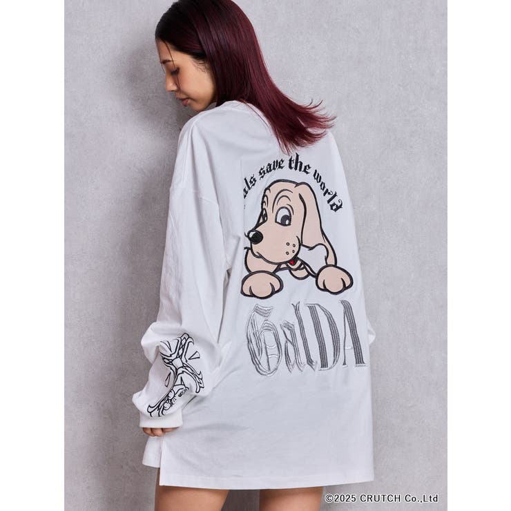 GYDA×GALFY original cross long Tシャツ | GYDA | 詳細画像5 
