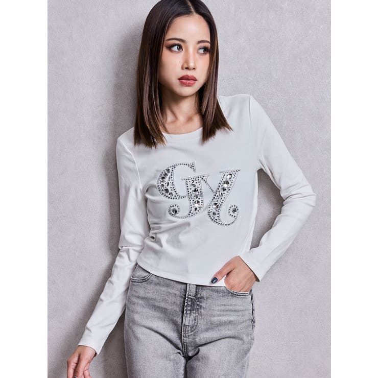 GY bijou long sleeve トップス | GYDA | 詳細画像10 