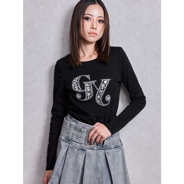 GY bijou long sleeve トップス | GYDA | 詳細画像3 