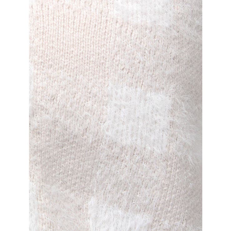 CHECK shaggyニットカーディガン | GYDA | 詳細画像22 