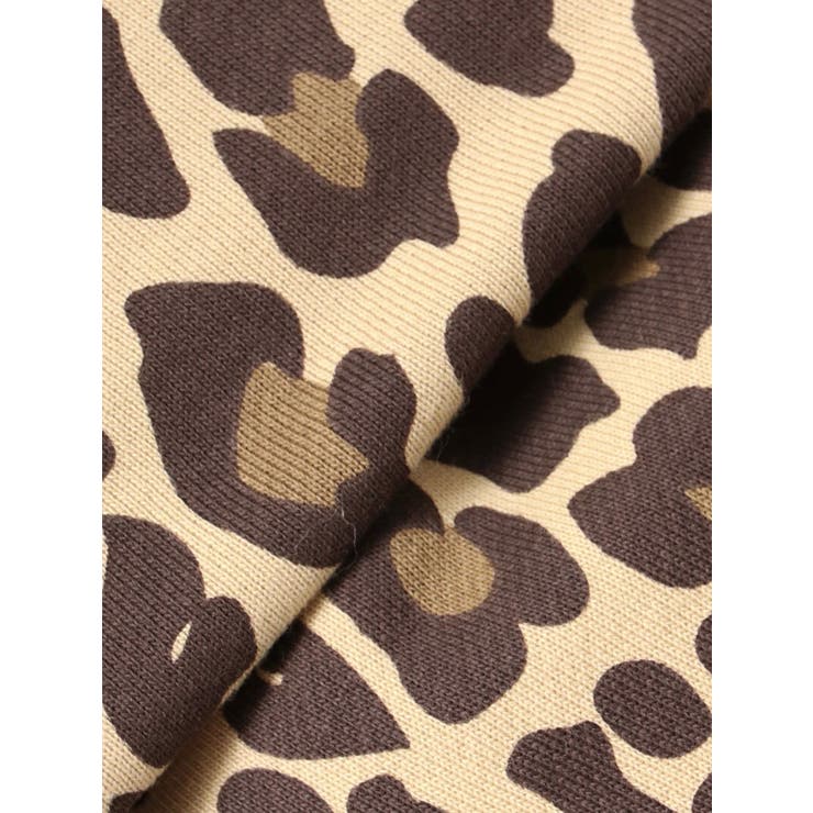 GYDA×GALFY bijou logo leopard BIG パーカー | GYDA | 詳細画像17 