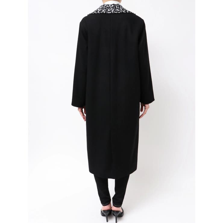 leopard slim longコート | GYDA | 詳細画像13 