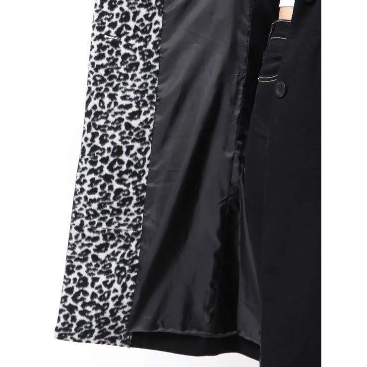 leopard slim longコート | GYDA | 詳細画像17 