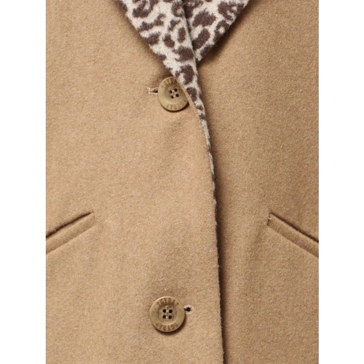 leopard slim longコート | GYDA | 詳細画像21 
