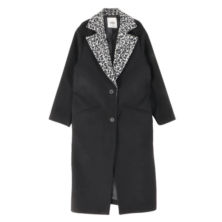 leopard slim longコート | GYDA | 詳細画像24 