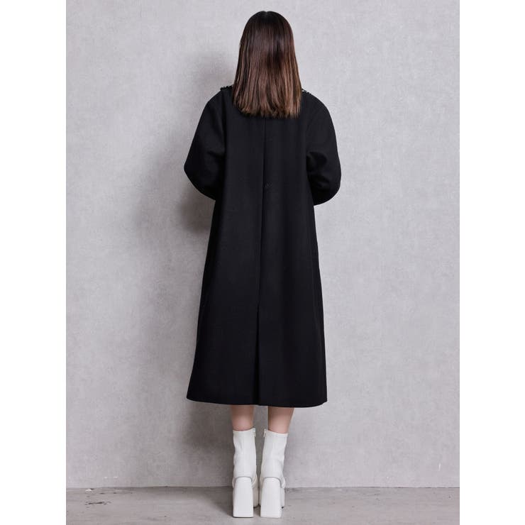 leopard slim longコート | GYDA | 詳細画像7 