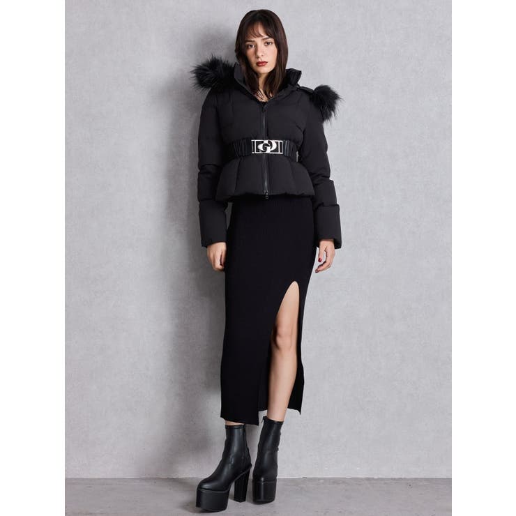 GDベルト付きショートダウンコート[品番：MKSW0068957]｜GYDA