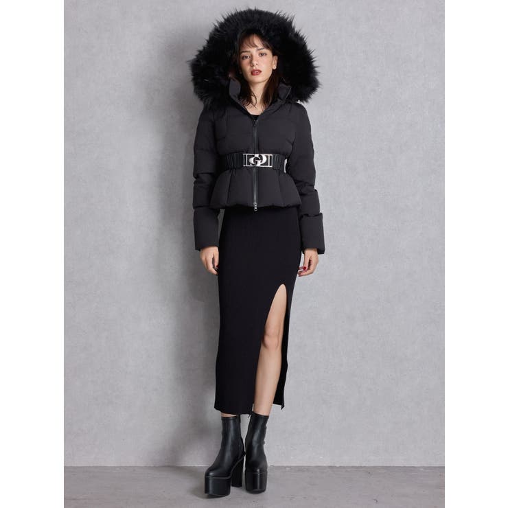 GDベルト付きショートダウンコート[品番：MKSW0068957]｜GYDA