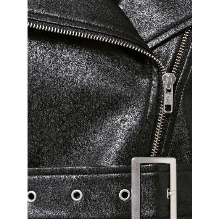 Fake leather shortジャケット | GYDA | 詳細画像22 