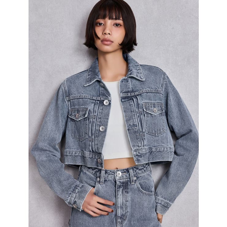 STUPID RICH bijouデニムショートGジャン | GYDA | 詳細画像2 