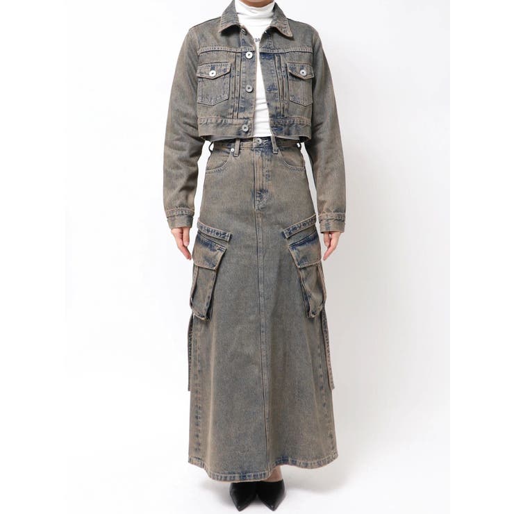 STUPID RICH bijouデニムショートGジャン | GYDA | 詳細画像27 