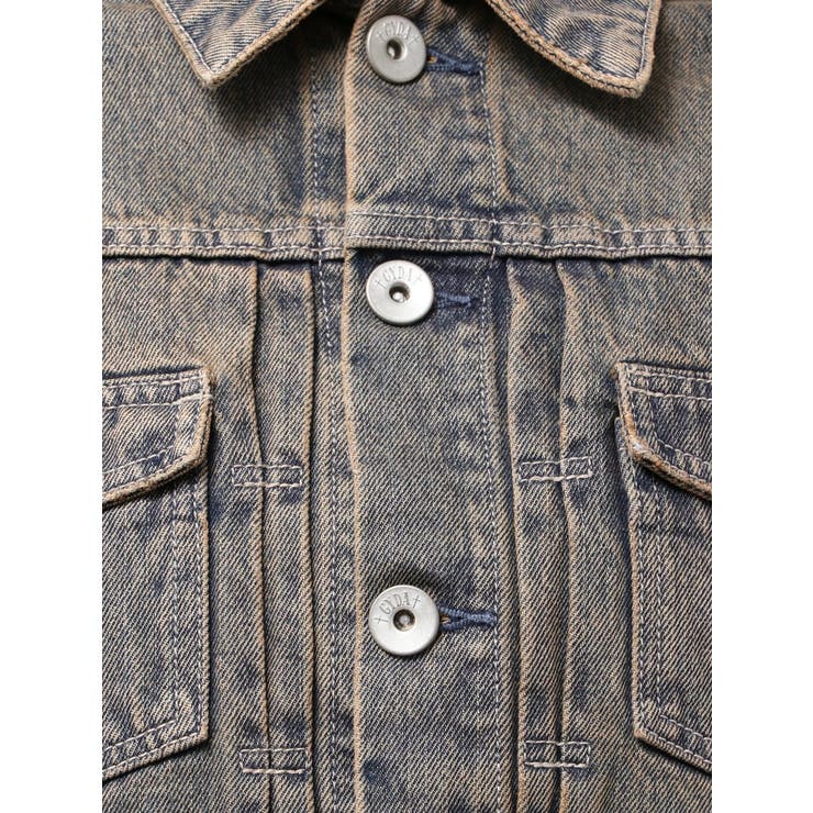 STUPID RICH bijouデニムショートGジャン | GYDA | 詳細画像29 