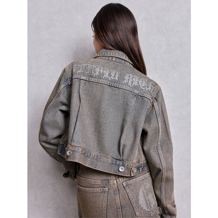 STUPID RICH bijouデニムショートGジャン | GYDA | 詳細画像9 