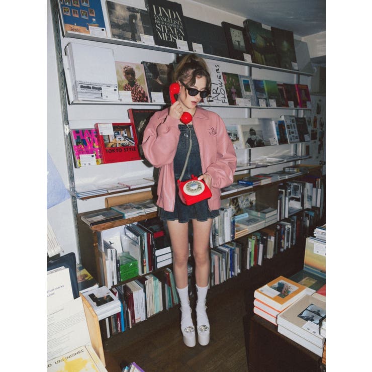 bijou Symmetry GYDAフェイクレザーBIGブルゾン | GYDA | 詳細画像19 