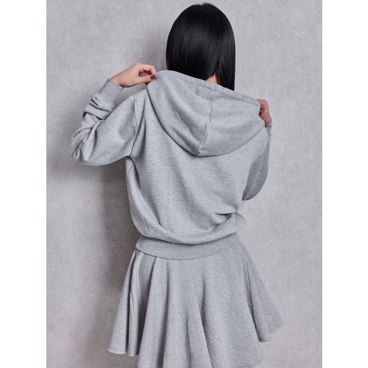 GGプレートドッキングフレアスウェットワンピース | GYDA | 詳細画像3 