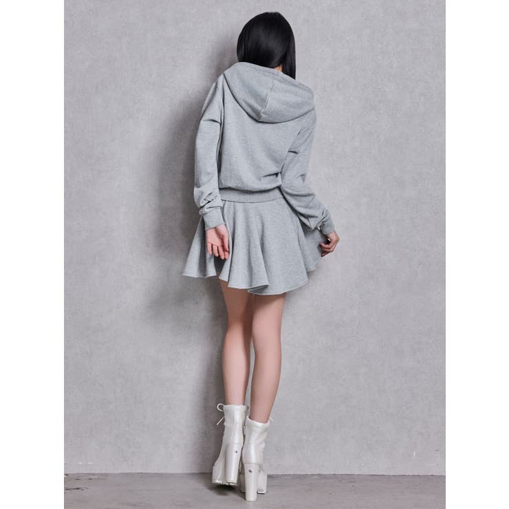 GGプレートドッキングフレアスウェットワンピース | GYDA | 詳細画像6 