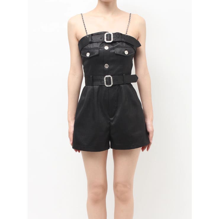 W BELT GLITTERロンパース | GYDA | 詳細画像16 