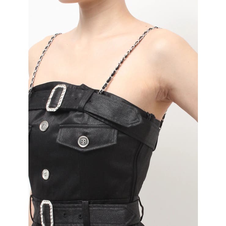 W BELT GLITTERロンパース | GYDA | 詳細画像20 