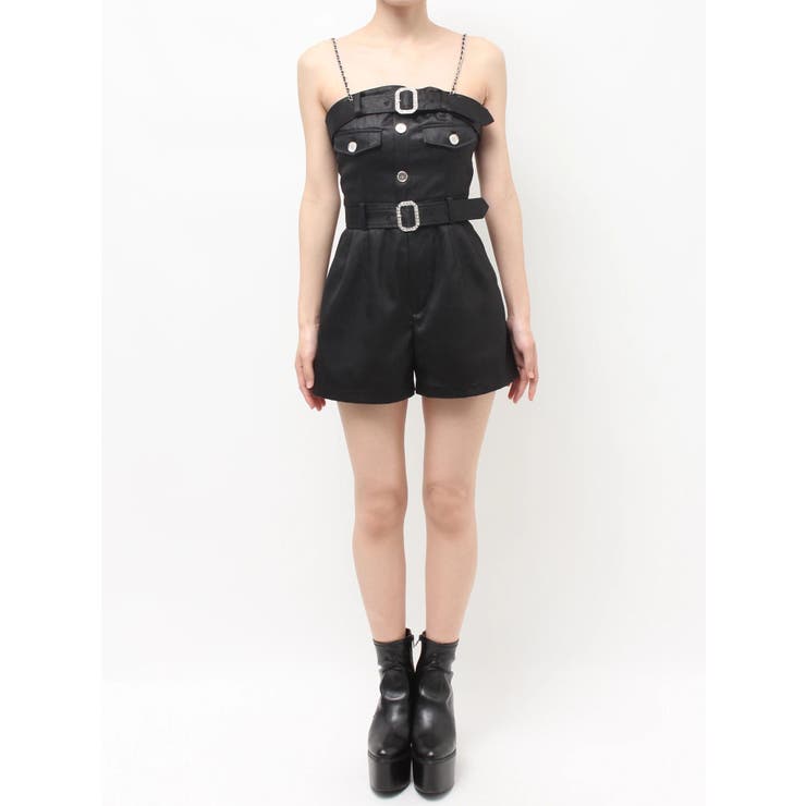 W BELT GLITTERロンパース | GYDA | 詳細画像28 