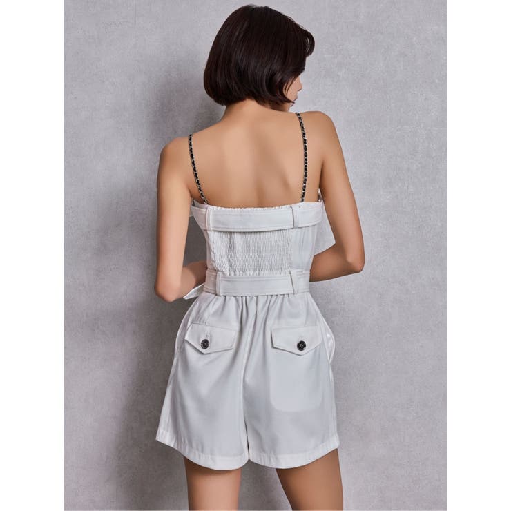 W BELT GLITTERロンパース | GYDA | 詳細画像3 