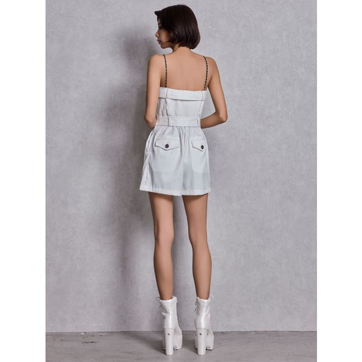 W BELT GLITTERロンパース | GYDA | 詳細画像5 