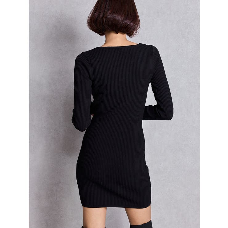 GD bijou MOLDニットワンピース | GYDA | 詳細画像4 