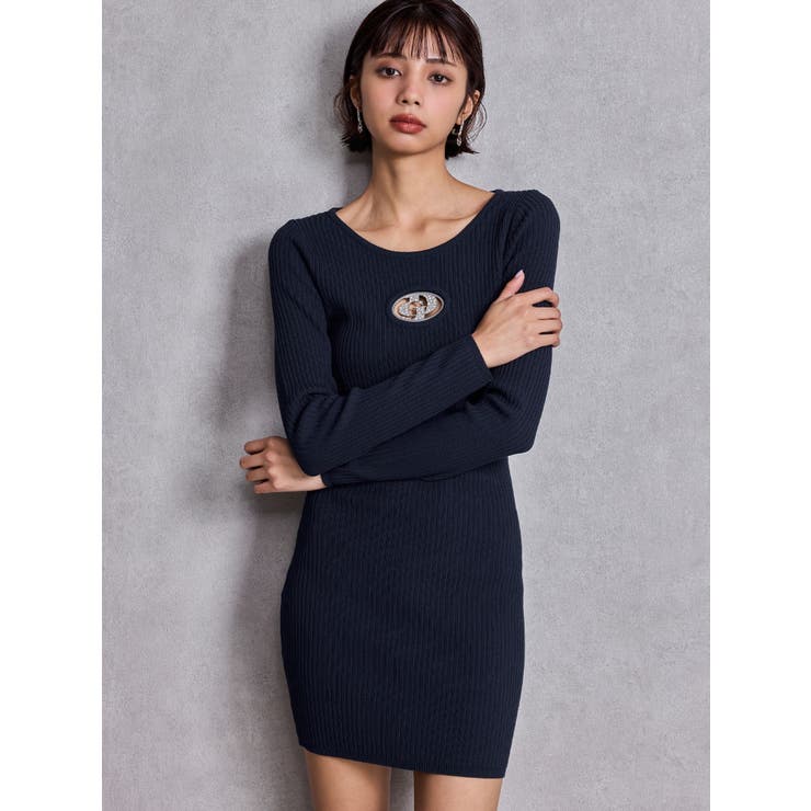 GD bijou MOLDニットワンピース | GYDA | 詳細画像8 